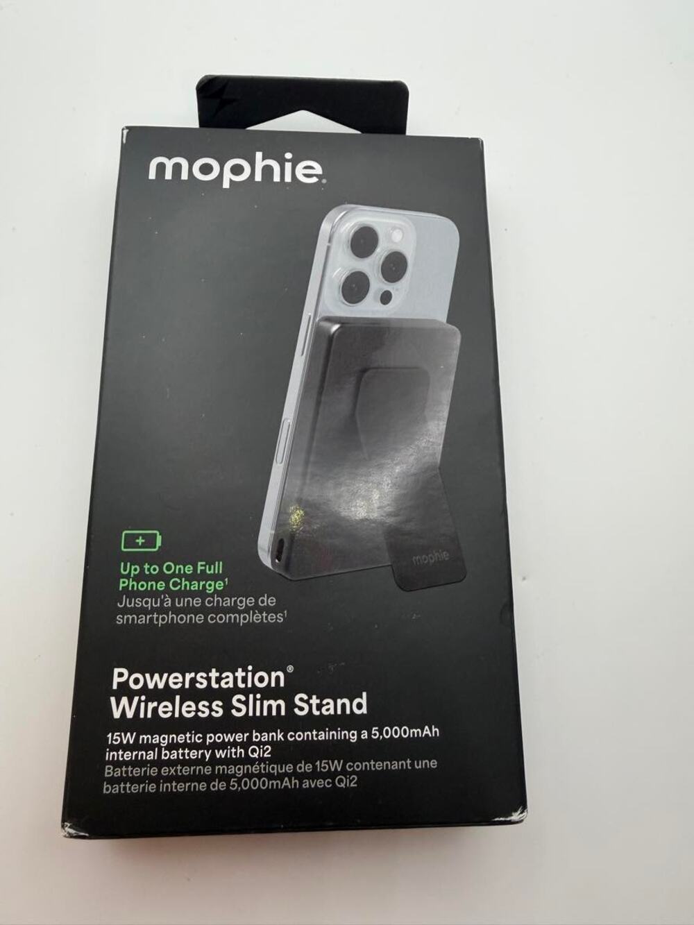 mophie Wireless Charging Stand New in Box 15W - 5,000 mAh